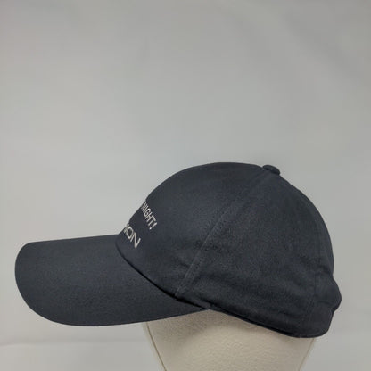 Seize The Night! Orion Slideback Hat Black One Size 6 Panel Embroidered