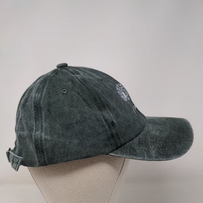 Just Breathe Dandelion Slideback Hat Gray One Size Adjustable