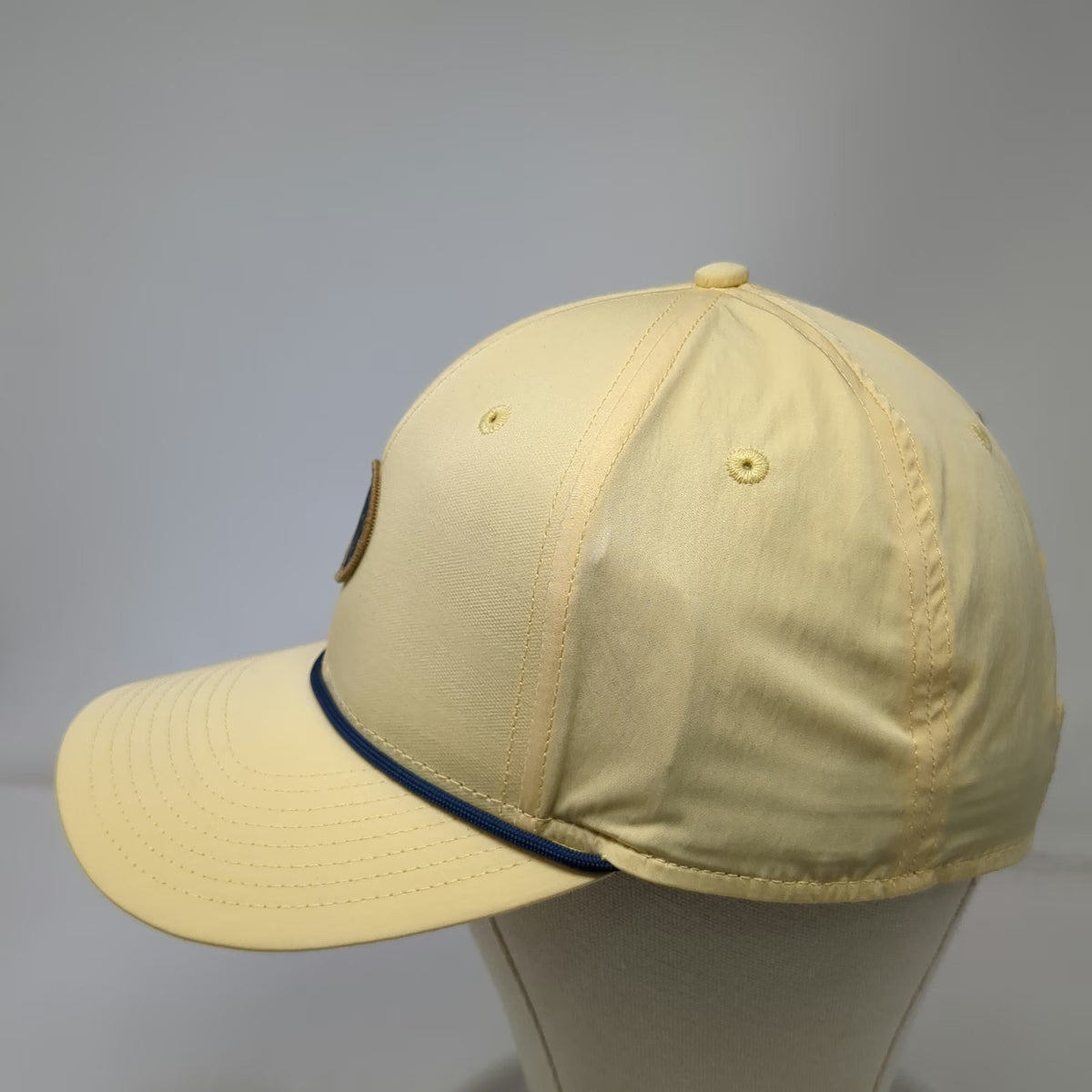 American Needle Masters Baseball Cap Yellow One Size Blue Rope 1934 Collection