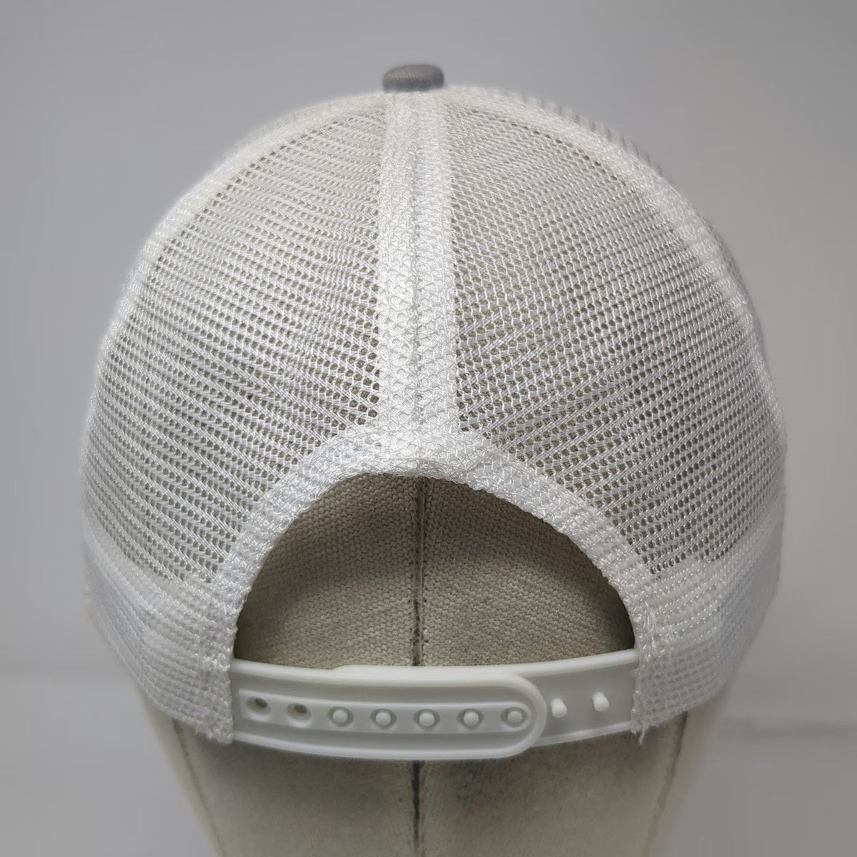 Quake City Caps 5 Panel Gray One Size Mesh Snapback Simplot Free Fryday Hat