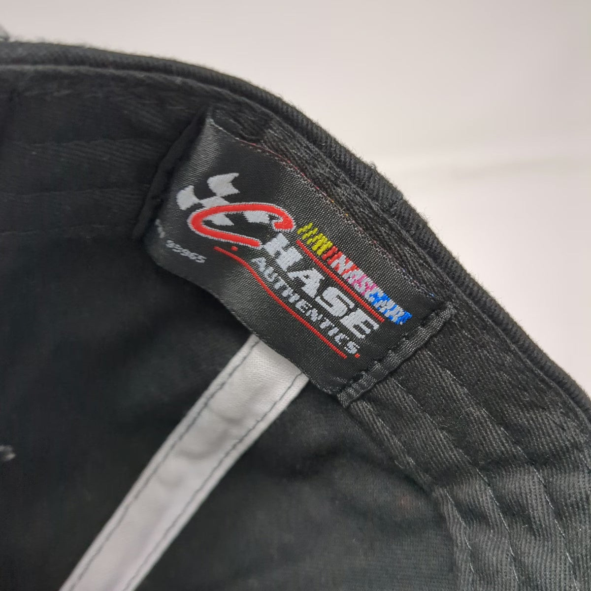 Chase Authentics Mobil 1 NASCAR Pegasus 5 Panel Black Hat One Size Strapback