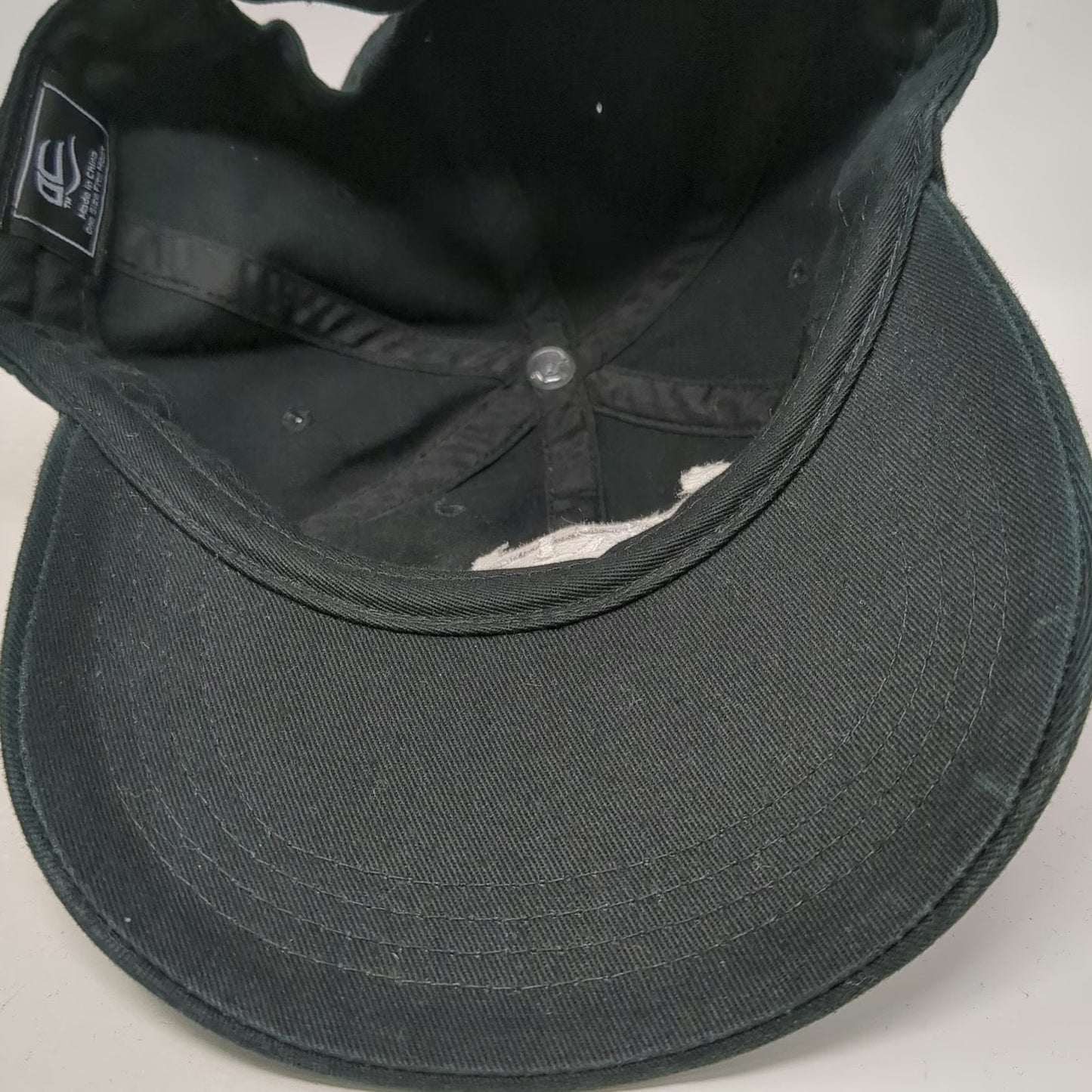 Outdoor Baseball Cap Black One Size Snake River Farms SRF Slideback Buckle Hat