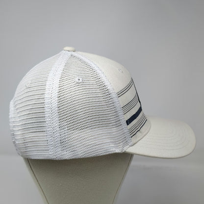 Notre Dame NCAA Top of the World White Blue Gray Black Trucker Hat One Size Mesh