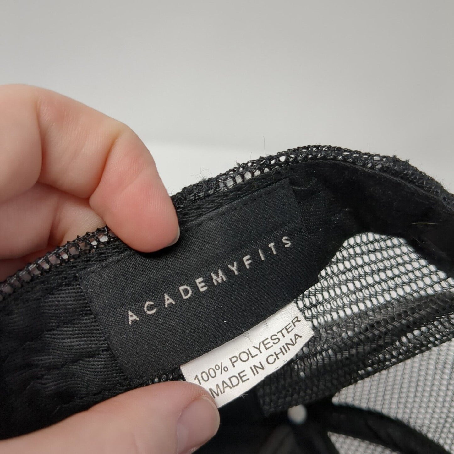 Drip Drop Distro Snapback Trucker Hat Black One Size Mesh Back Solid