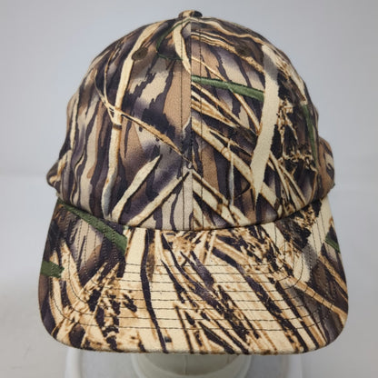 Gamehide Baseball Cap Beige One Size Marsh Camo Strapback Hunting Outdoor Hat