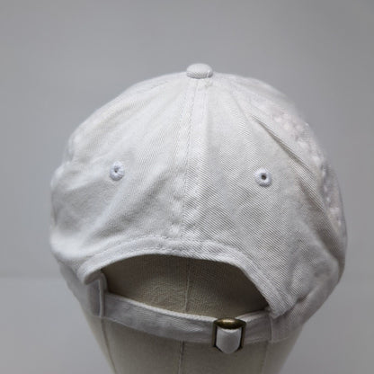 Elite Aesthetics Slideback Hat White One Size Adjustable Embroidered