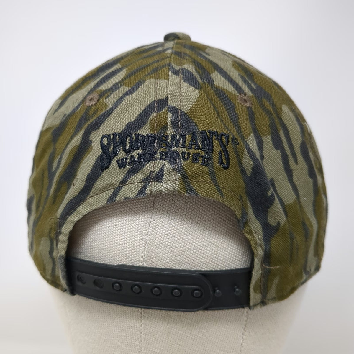 Outdoor Cap 5 Panel Green Camo Sportsman's Warehouse One Size Snapback Hat