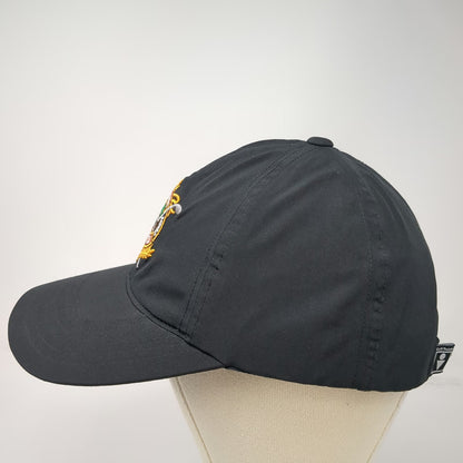 Golf Pointe Baseball Cap Black One Size Embroidered Crest Performance Sport Hat