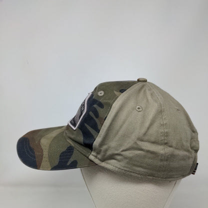 Lincoln Outfitters Patch Strapback Hat Camo OSFM Adjustable Outdoor Cap