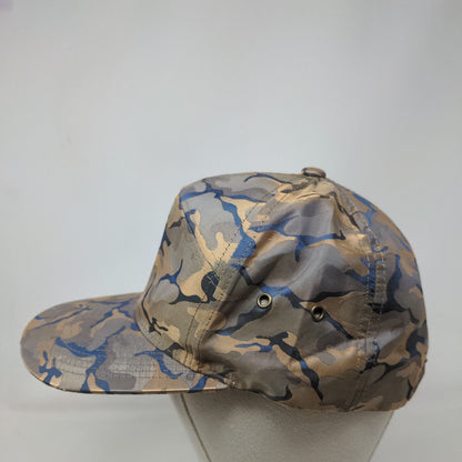 Genuine Merchandise Snapback Hat Multicolor Camouflage One Size 707 Camel Blank