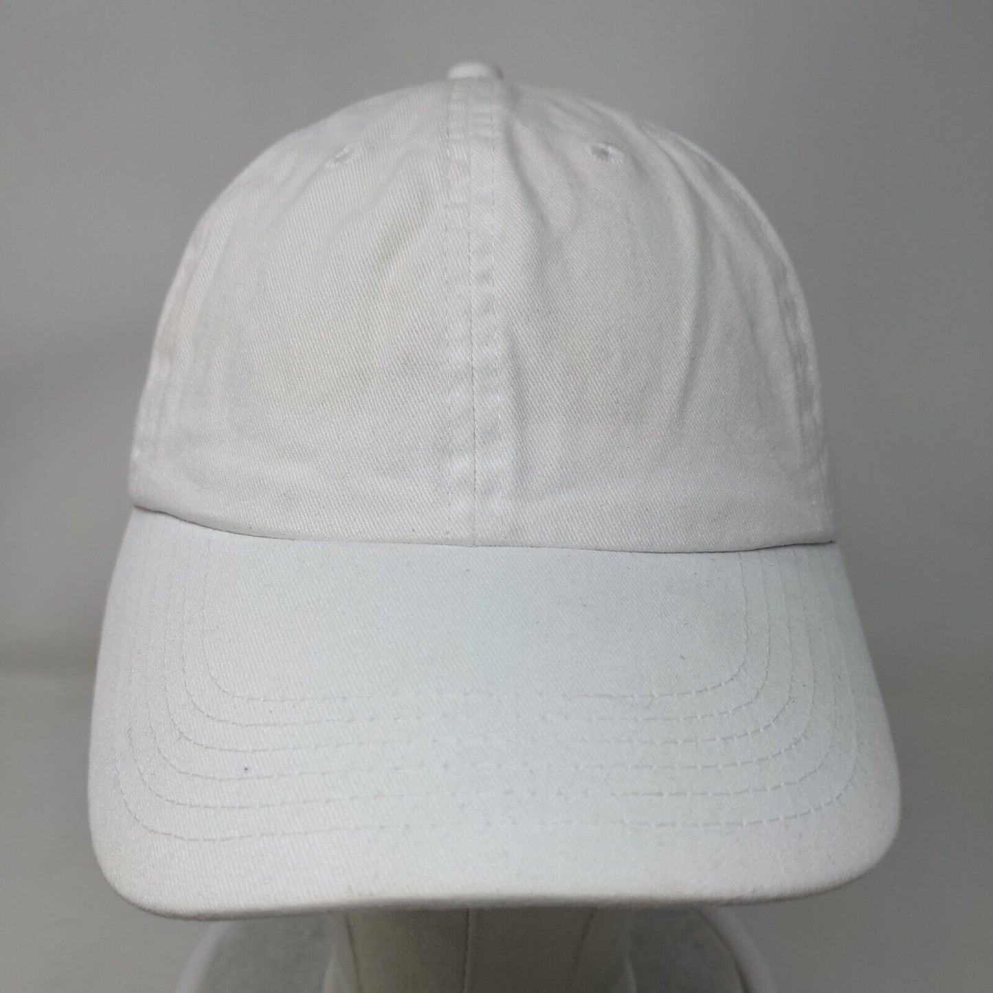 Urban Outfitters Slideback Hat White One Size Adjustable 6 Panel Blank