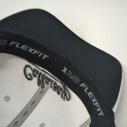 Callaway Snapback Gray Hat One Size Structured Golf Cap Breathable Script Logo