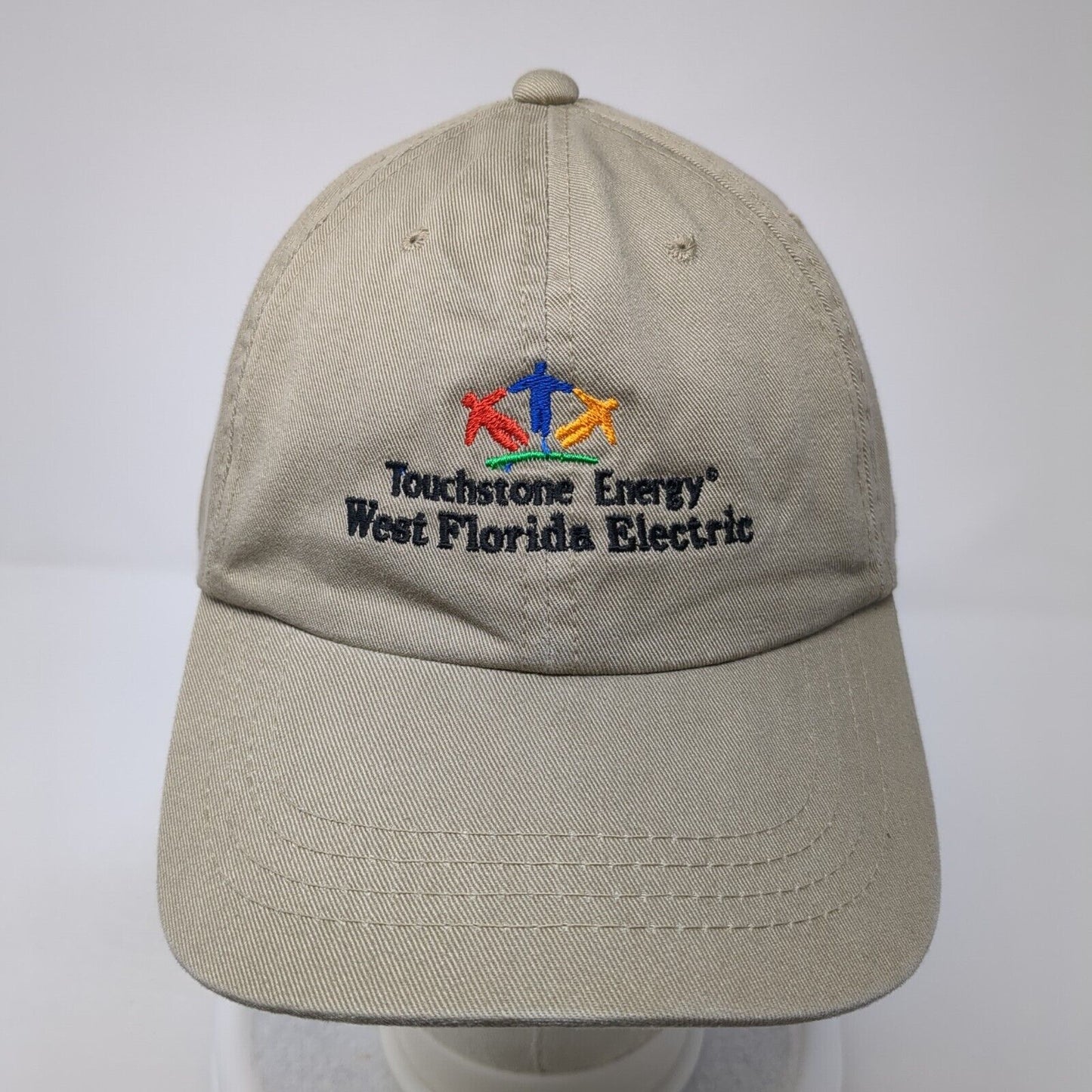 Touchstone Energy West Florida Electric Baseball Cap Brown One Size Adjustable