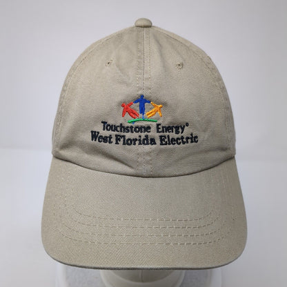Touchstone Energy West Florida Electric Baseball Cap Brown One Size Adjustable