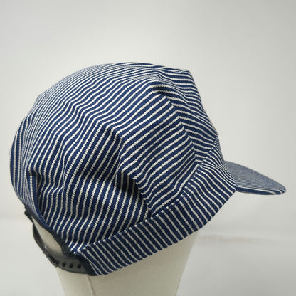 Blue Snapback Hat Nevada Northern Railway Museum Ely Route One Size USA Made
