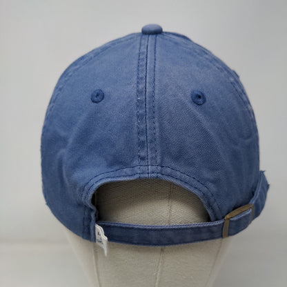 Life is Good Slideback Hat Blue One Size Adjustable Embroidered Patch Cotton