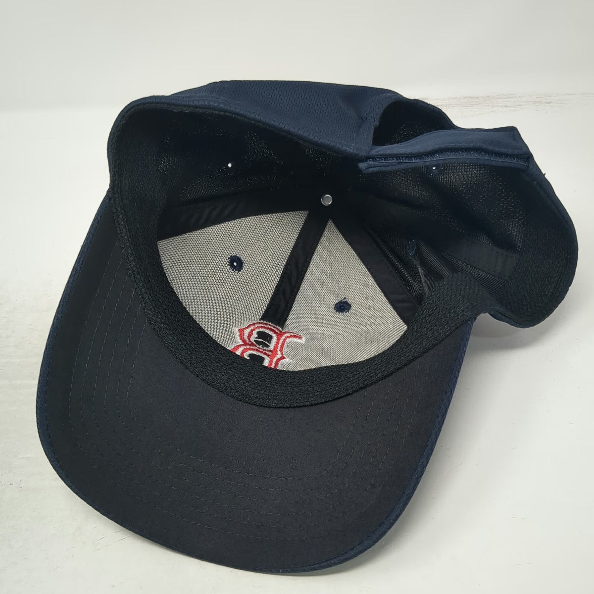Boston Red Sox MLB OC Sports Baseball Cap Blue Red White One Size Strapback Hat