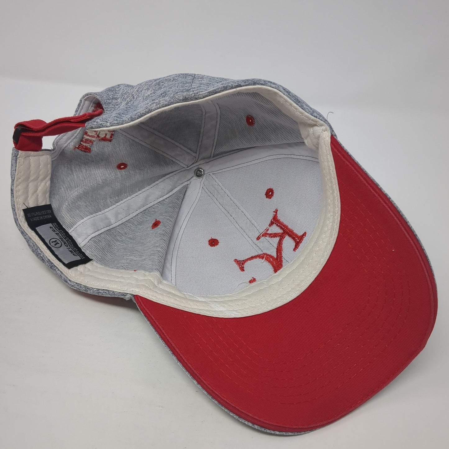 FSKC Rally House Strapback Hat Gray One Size Adjustable Embroidered