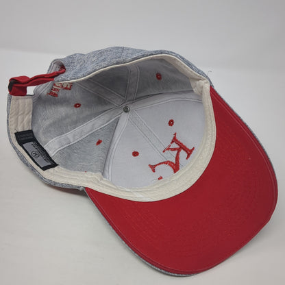 FSKC Rally House Strapback Hat Gray One Size Adjustable Embroidered