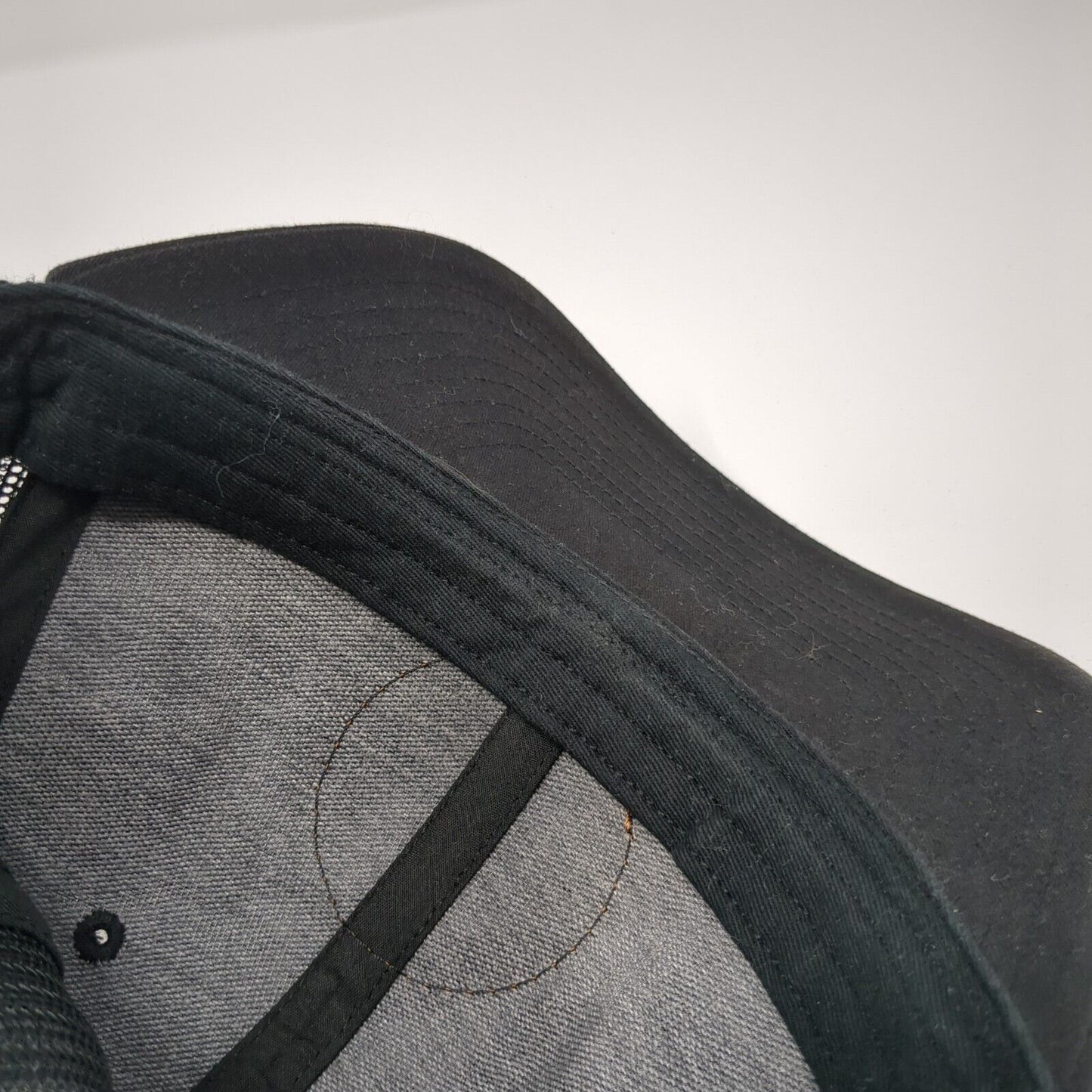 DM03 Orlando FL Snapback Trucker Hat Black OS Adjustable Mesh Back Richardson