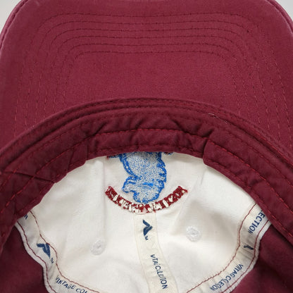 Pacific Headwear Baseball Cap Red OSFM Fairleigh Dickinson Knights Mascot Hat