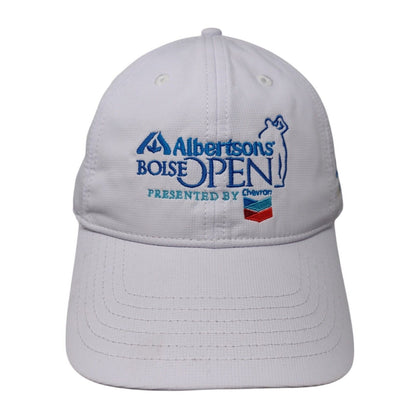 Albertson's Boise Open Presented by Chevron Slideback Hat White One Size 6 Panel