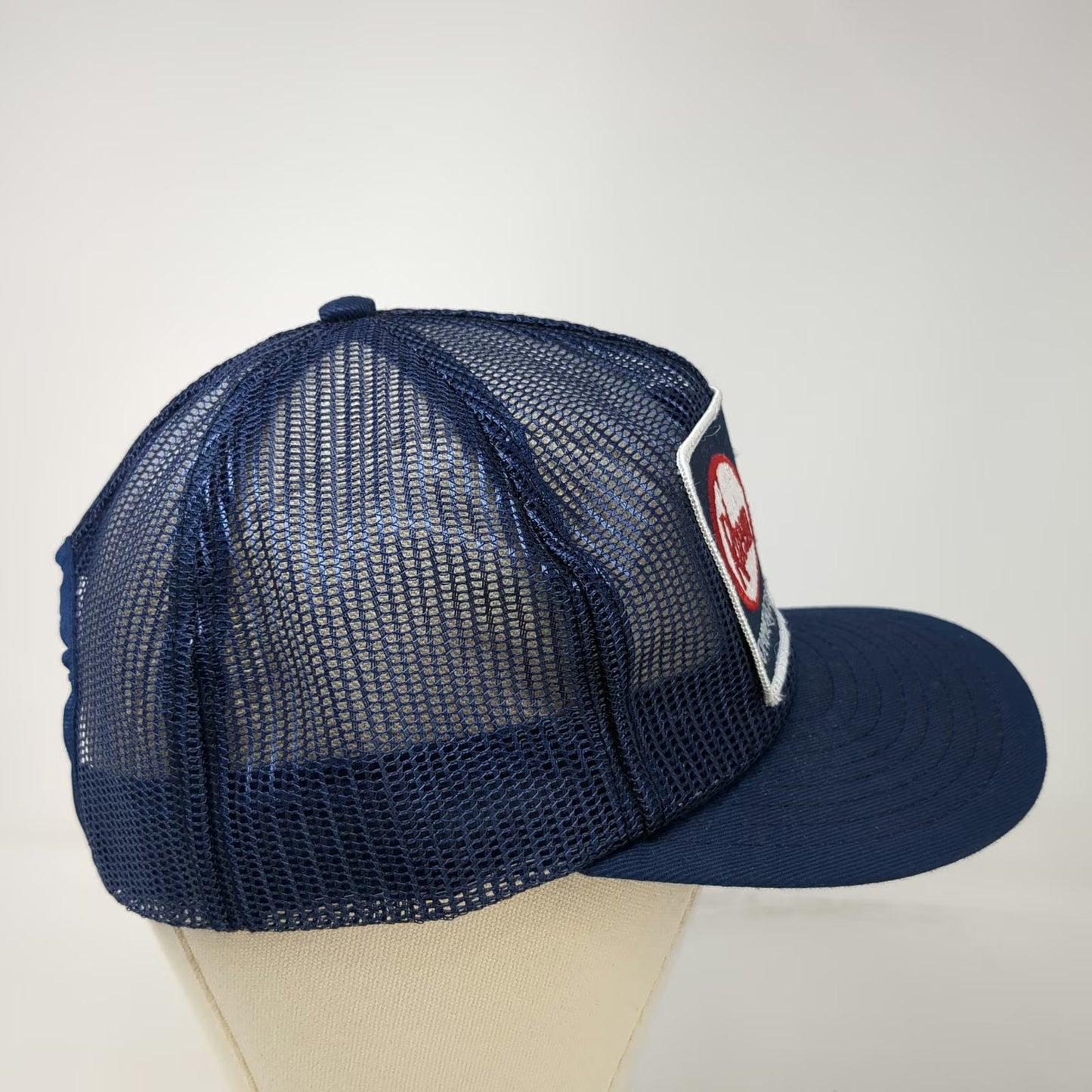 Young An Trucker Hat Blue One Size Rheem Water Heaters Commercial Supply Vintage