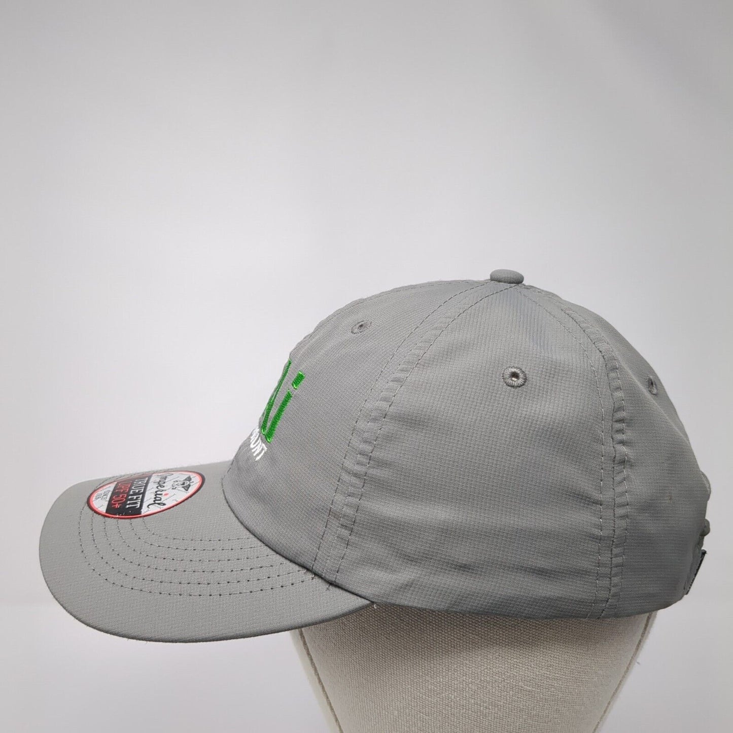 PAi Paramount Strapback Hat Gray One Size True Fit UPF 50+ Imperial