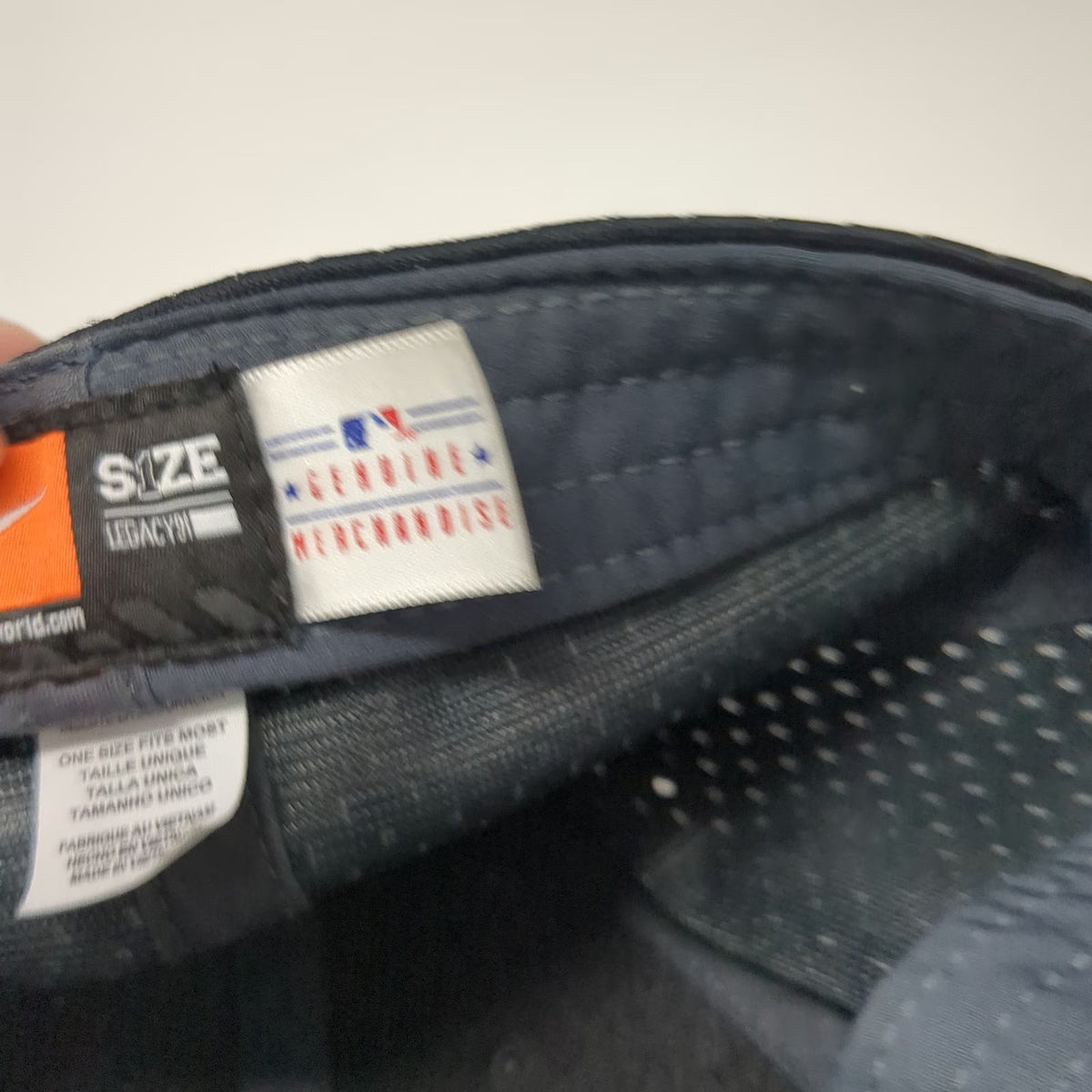 San Francisco Giants MLB Nike Baseball Cap Black One Size 2012 World Series Hat