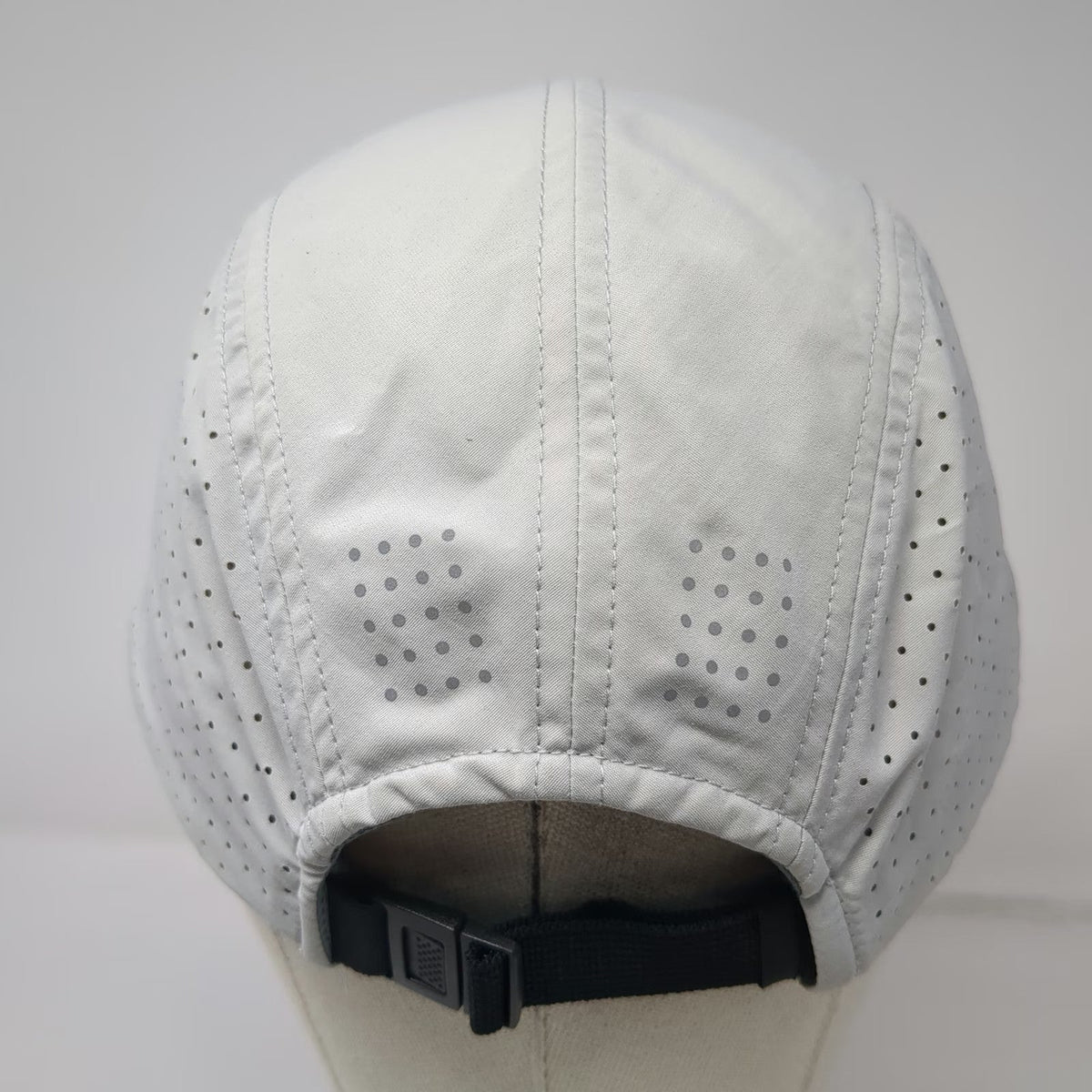 REI Baseball Cap Gray One Size Perforated Side Panels Lightweight Strapback Hat