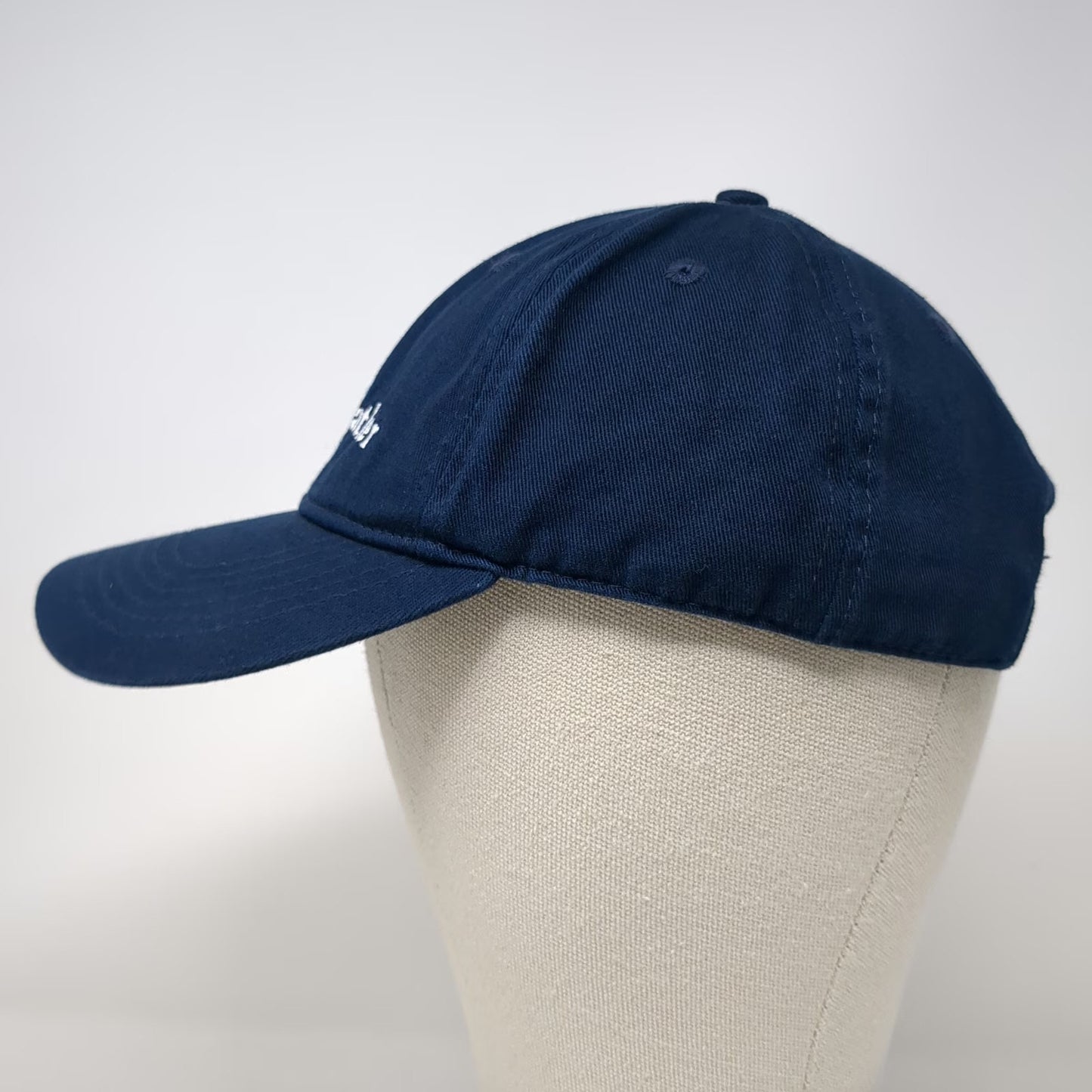 Blue One Size Baseball Cap the dog father Slideback Hat Embroidered Twill Cotton