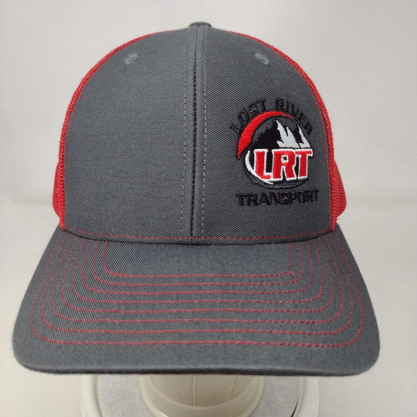 LRT Lost River Transport Snapback Trucker Hat Multi One Size Mesh Back