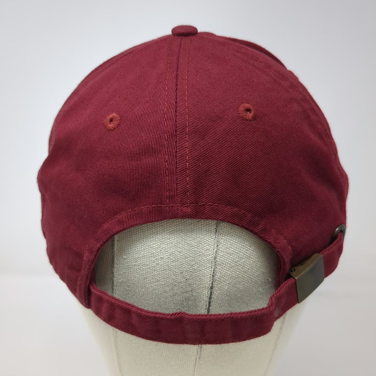 KBETHOS Baseball Cap Red One Size Henny Embroidered Cotton Slideback Buckle Hat