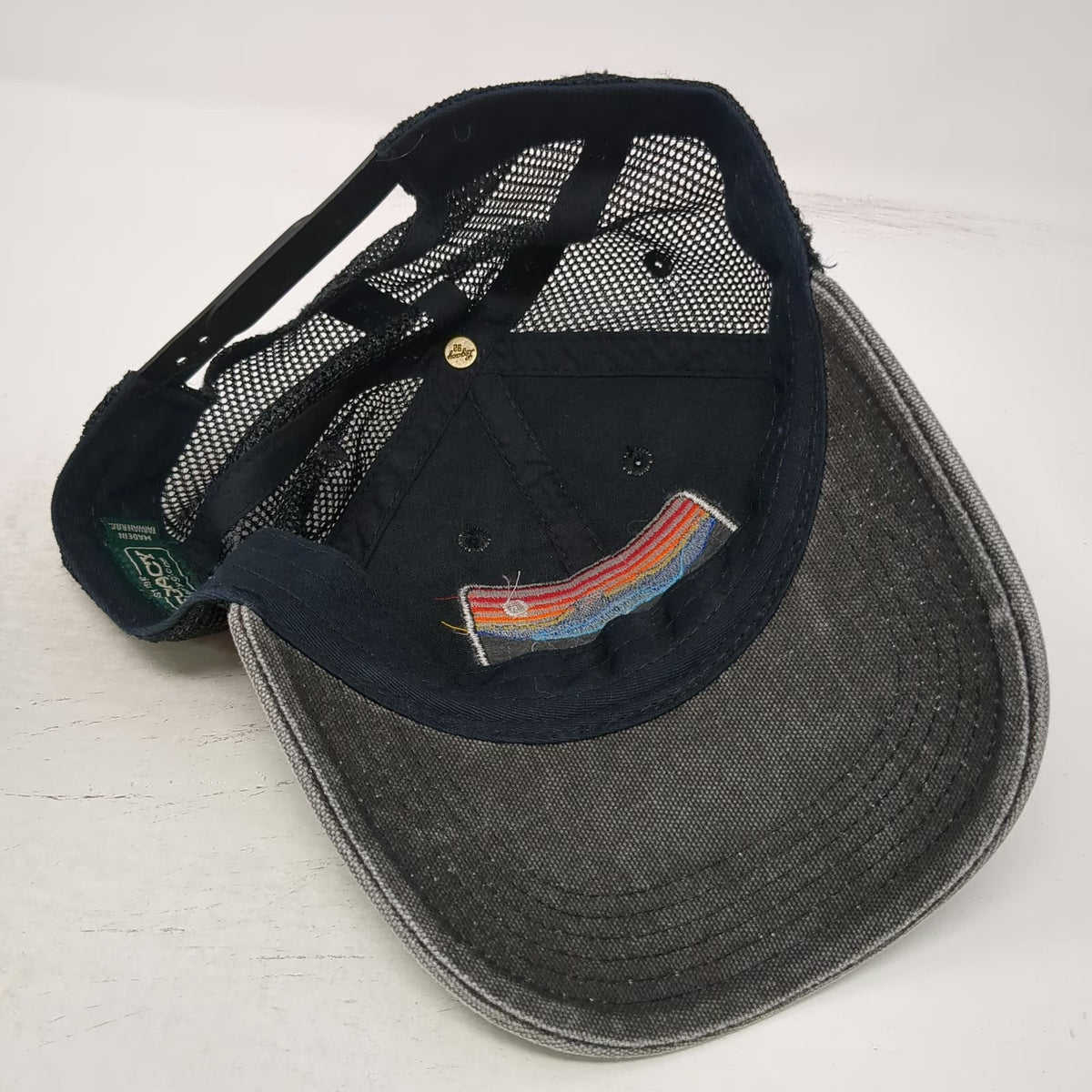 Legacy Trucker Hat Gray One Size Jackson Hole Mountain Sunset Mesh Snapback