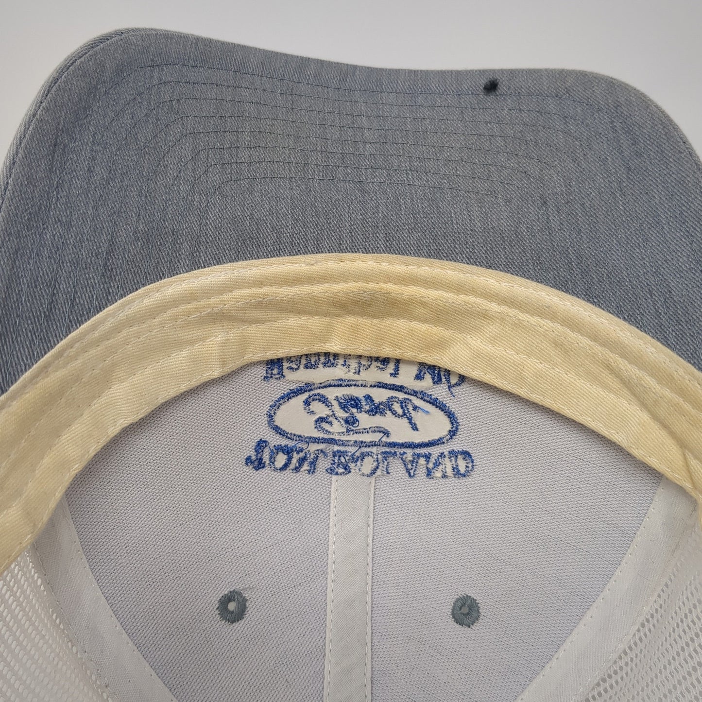 Tom Boland Ford Hannibal MO Snapback Trucker Hat Gray One Size Mesh Back