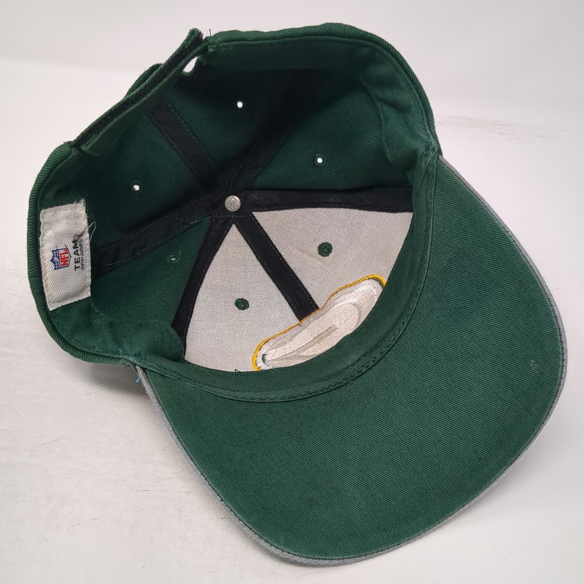 Green Bay Packers NFL Team Apparel Cap Green One Size Embroidered Strapback Hat