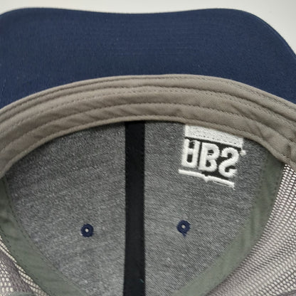 Richardson Trucker Hat Blue Gray One Size ABS Logo Mesh Snapback 112 Hat