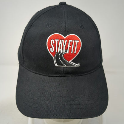 TA Petro TravelCenters of America Stay Fit Heart Black Baseball Cap One Size Hat