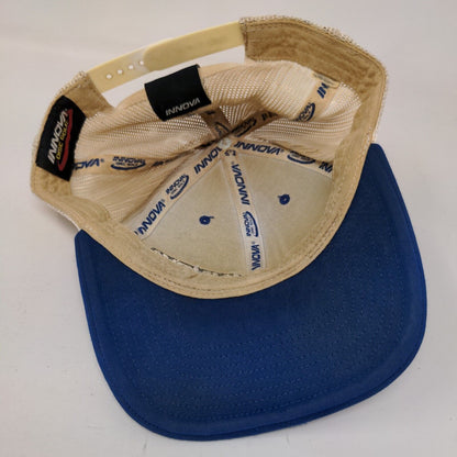 Innova Disc Golf Snapback Trucker Hat Blue One Size Adjustable Mesh Back