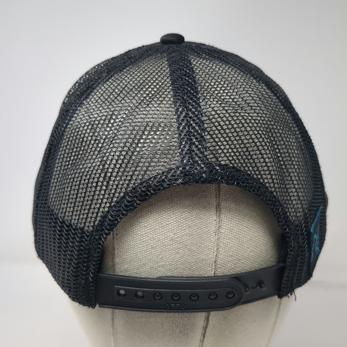 Otto Trucker Hat Black One Size Lake Tahoe Mountains Calling Mesh Back Snapback