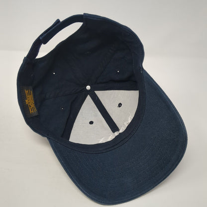 MMXX Strapback Baseball Cap Blue OS Adjustable Embroidered Classics Yupoong