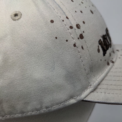 Mudslinger Slideback Hat Tan OSFA Adjustable Embroidered 6 Panel Jeep Workwear