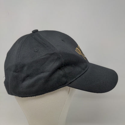 Teamworld Men's Snapback Hat Black Embroidered Dish Wineglass Logo