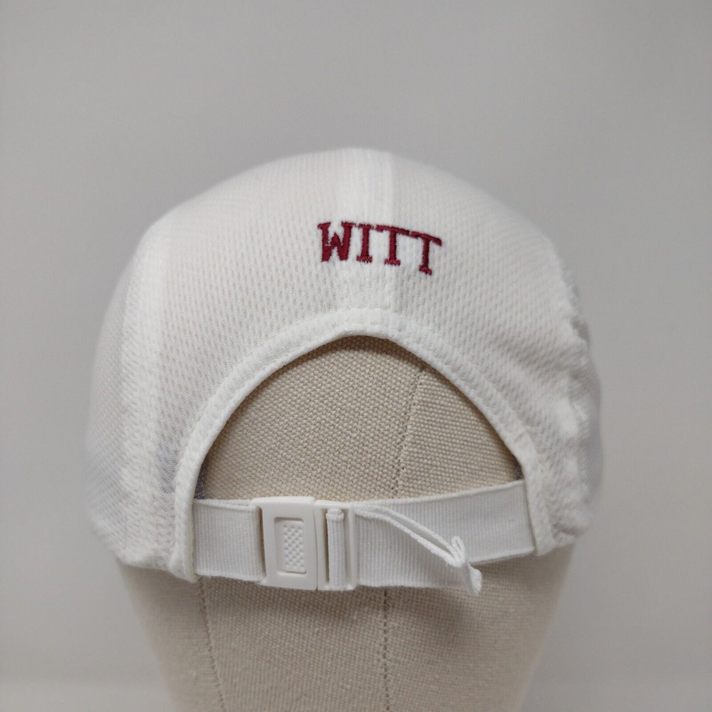 Headsweats Slideback Hat White Episcopal Rowing Embroidered Logo Witt