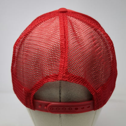 Nissin Trucker Hat Red One Size Cactus Petes Resort Casino Jackpot Nevada Rope