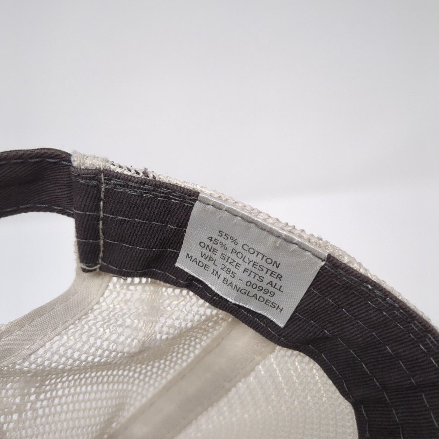 May in Motion Strapback Trucker Hat Gray OS Adjustable Mesh Back Paramount