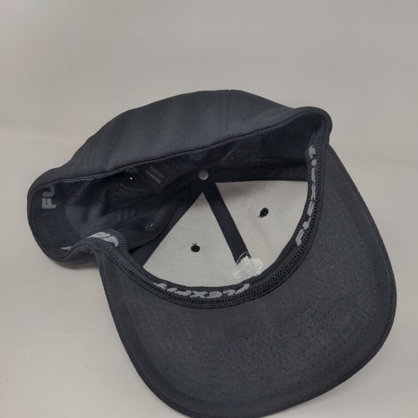 Conrad Brothers Fitted Hat Black L/XL Flexfit Embroidered 6 Panel Yupoong