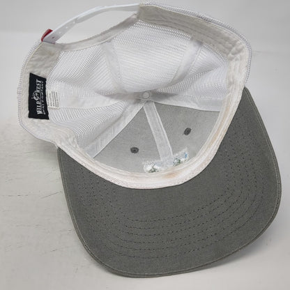 Wild West Trucker Hat Gray One Size Grand Teton National Park Mesh Snapback Cap