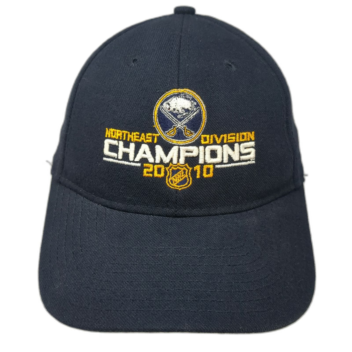 New Era Buffalo Sabres NHL Northeast Division Champions 2010 Blue One Size Hat