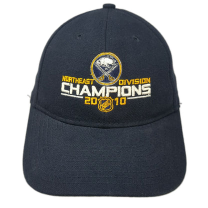 New Era Buffalo Sabres NHL Northeast Division Champions 2010 Blue One Size Hat
